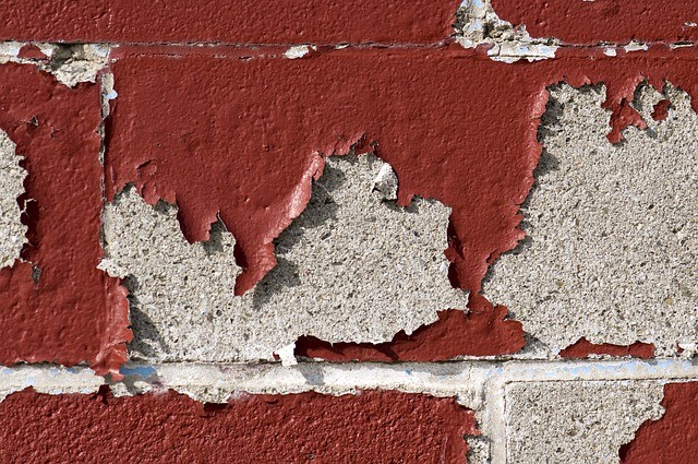 chipping paint