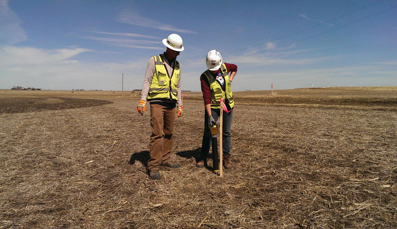 land surveying